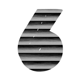 number digit font 