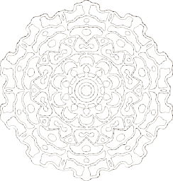 graphics background style asian ornament round forms tribal figure decorative drawn east circle religion art motive meditation up stand-alone indian hand ethnic element relaxation retro frame creativity mystical freehand grown abstract original mandala design 