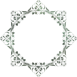 plants flowers flourish ornamental decorative floral vines leaves border geometric abstract frame art 