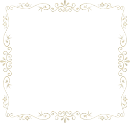 flourish ornamental vintage style decorative floral border geometric flower abstract frame art 