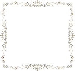 flourish ornamental vintage style decorative floral border geometric flower abstract frame art 