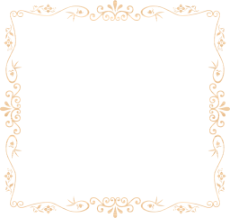 flourish ornamental vintage style decorative floral border geometric flower abstract frame art 