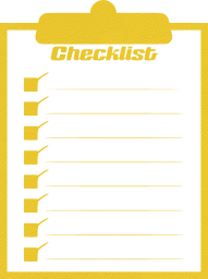 copy illustration space to list concept chores form instructions plan clipboard do activities boxes checklist checkmark