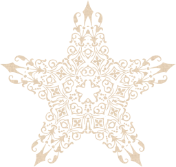 ornamental shape vintage divider star decorative floral geometric abstract design art 