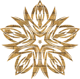 ornamental star decorative line geometric celtic abstract knot design art 