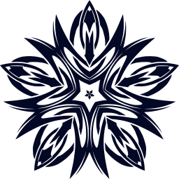 ornamental star decorative line geometric celtic abstract knot design art