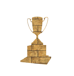 trophy place 1st winner