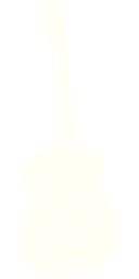 music instrument acoustic classic outline guitar musical 