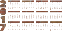 april thursday agenda january rainbow personal year plan annual 2017 planner june months march sunday designer august date friday november organizer calendar february may monday daily september horizontal schedule spring december season july october graphic 