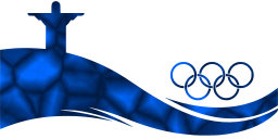 5 Cristo estátua juventude Brasil de simbólico onda bandeira argolas esporte Esportes olímpico 2016 montanha concorrência mar gráfico 