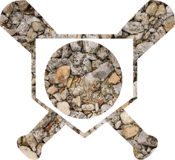 crossed home ball bats baseball 