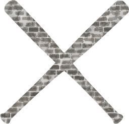 crossed wood bats baseball play 