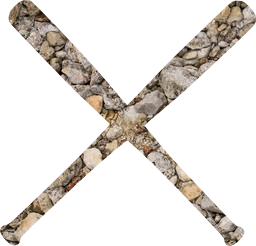 crossed wood bats baseball play 