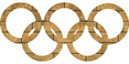 olympics celebration fan symbol olympic games brazilian player sport 2016 summer competition circle round design brazil champion 