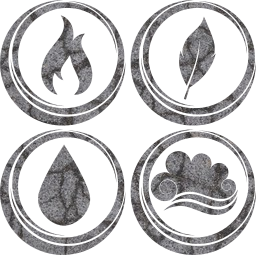 symbol air earth water basic fire elements 