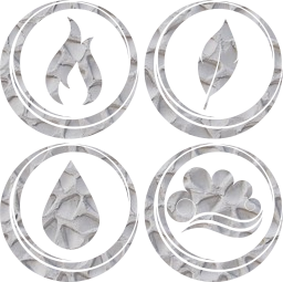 symbol air earth water basic fire elements 