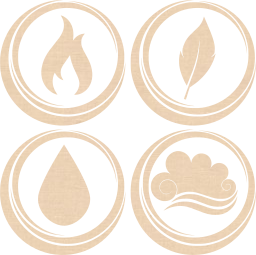 symbol air earth water basic fire elements 