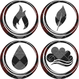 symbol air earth water basic fire elements 