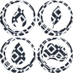 symbol air earth water basic fire elements 