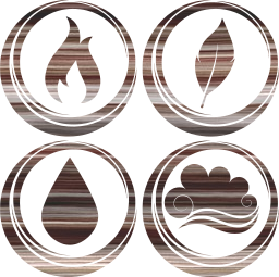 symbol air earth water basic fire elements 