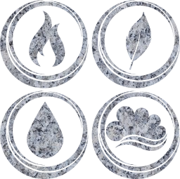 symbol air earth water basic fire elements 