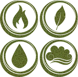 symbol air earth water basic fire elements 