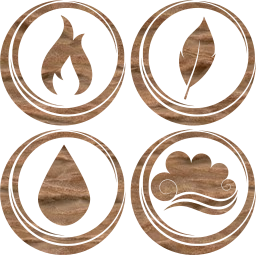 symbol air earth water basic fire elements 