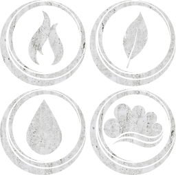 symbol air earth water basic fire elements 