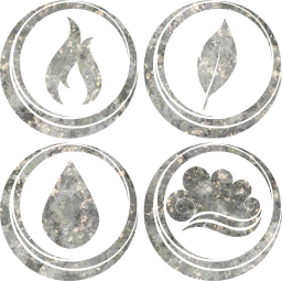 symbol air earth water basic fire elements 