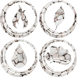 symbol air earth water basic fire elements 