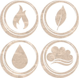 symbol air earth water basic fire elements 