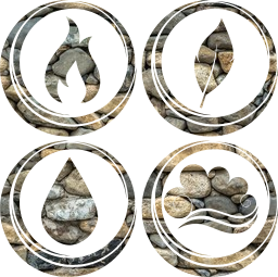 symbol air earth water basic fire elements 