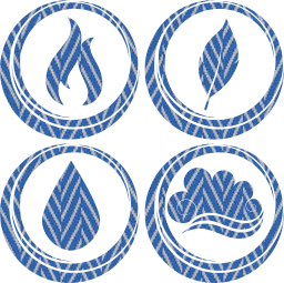 symbol air earth water basic fire elements 