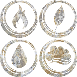 symbol air earth water basic fire elements 