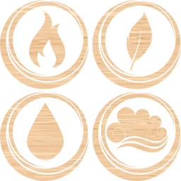 symbol air earth water basic fire elements 