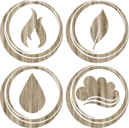 symbol air earth water basic fire elements 