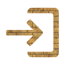 output emergency arrow end door out exit
