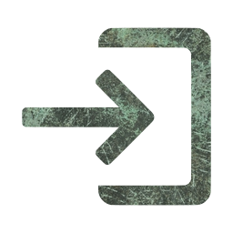 output emergency arrow end door out exit 