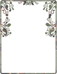 note ornate ornamental paisley scroll decorative drawn embellishment elegance leaf border decoration detailed curl flower floral frame design 