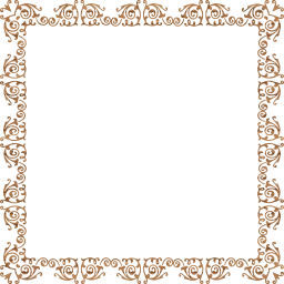 svg flourish ornamental decorative floral border geometric abstract frame art 