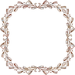 svg ornamental decorative floral leaves leaf geometric border abstract frame art 