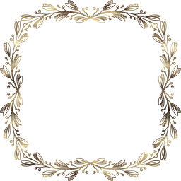 svg ornamental decorative floral leaves leaf geometric border abstract frame art 