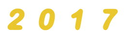 2017 new year's day font 