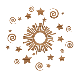 graphics shaded magic tale fireworks fairy stars composition screen circular central background wheel fun 