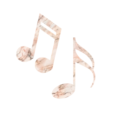 som clássico elemento música estilo decorativo floral chave artístico decoração rosa desenhar notas musical 