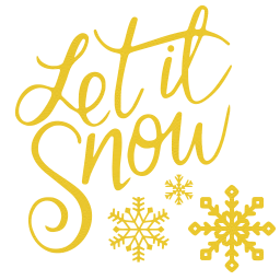 snow festive winter snowflakes calligraphy christmas celebration decorative xmas decoration typography it glitter gold typographic holiday seasonal merry time happy season lettering 