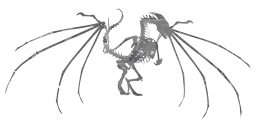legend fairytale fantasy dragon skeleton 3d wings bones flying 