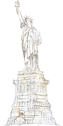 states new statue monument american stuff united usa york landmark liberty america 