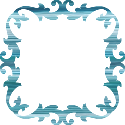 svg flourish ornamental decorative floral border geometric abstract frame art 