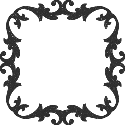 svg flourish ornamental decorative floral border geometric abstract frame art 